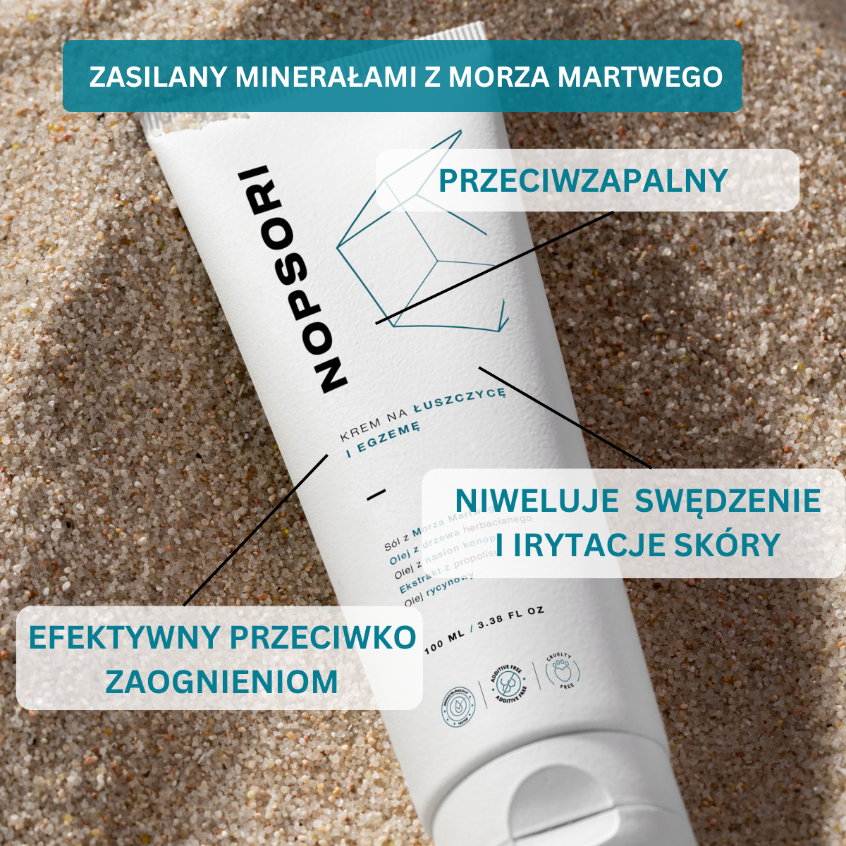 Nopsori- Natychmiastowe ukojenie dla skóry z łuszczycą i egzemą